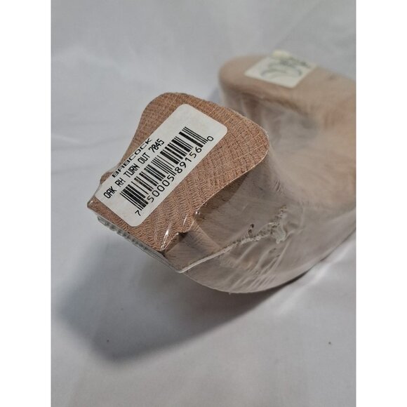 Babcock Stair Handrail 4-7/8” Fitting Right-Hand Turnout Wood Oak Unfinished - Picture 3 of 7